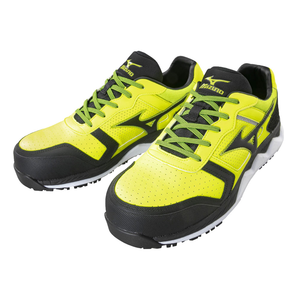 MIZUNO-避震防護鞋(綠黑)-鞋帶式_ $2682 MIZUNO-避震防護鞋(綠黑)-鞋帶式_ $2682