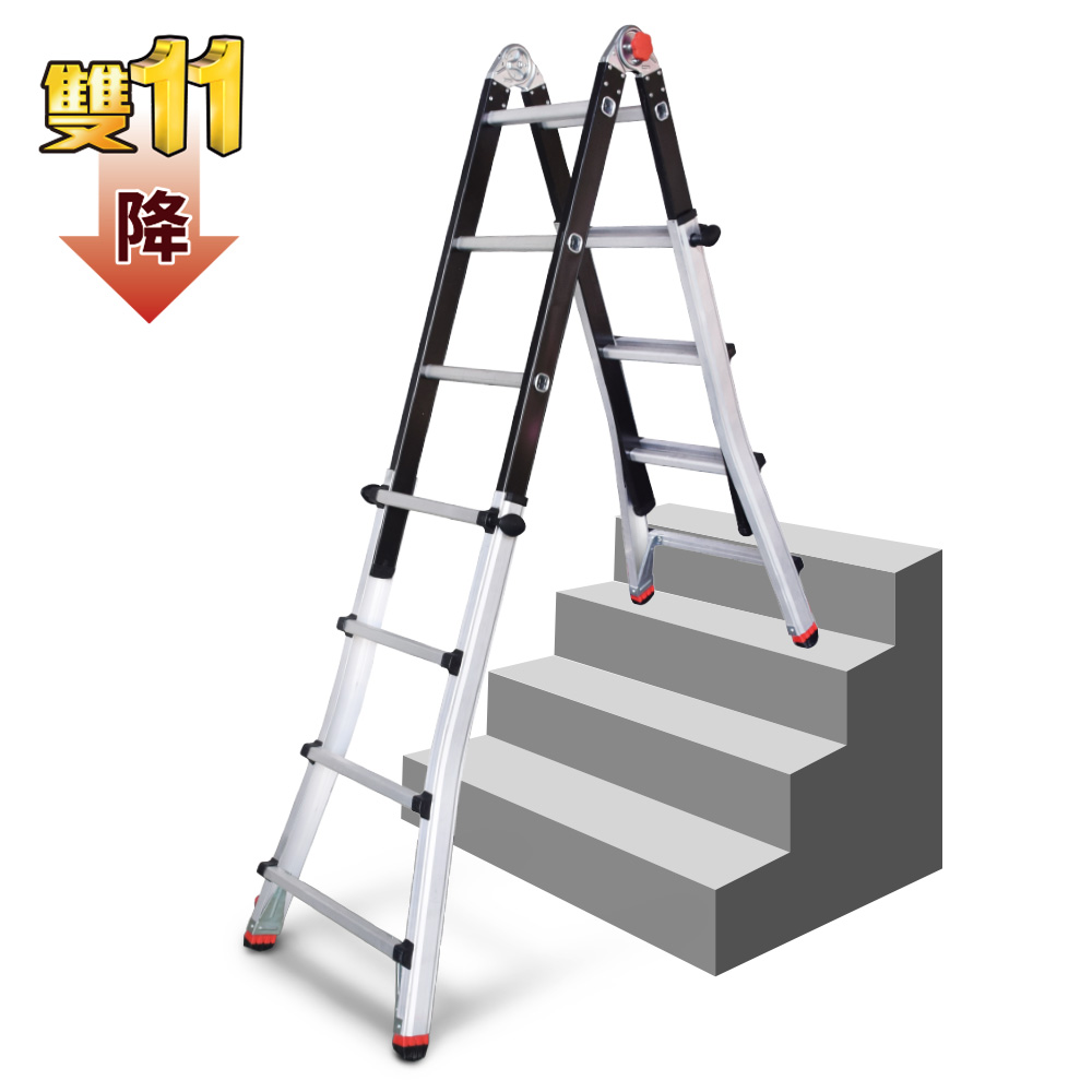 <b>新型-可調式萬用梯</b><span style="color:#777;">  DFTP</span>